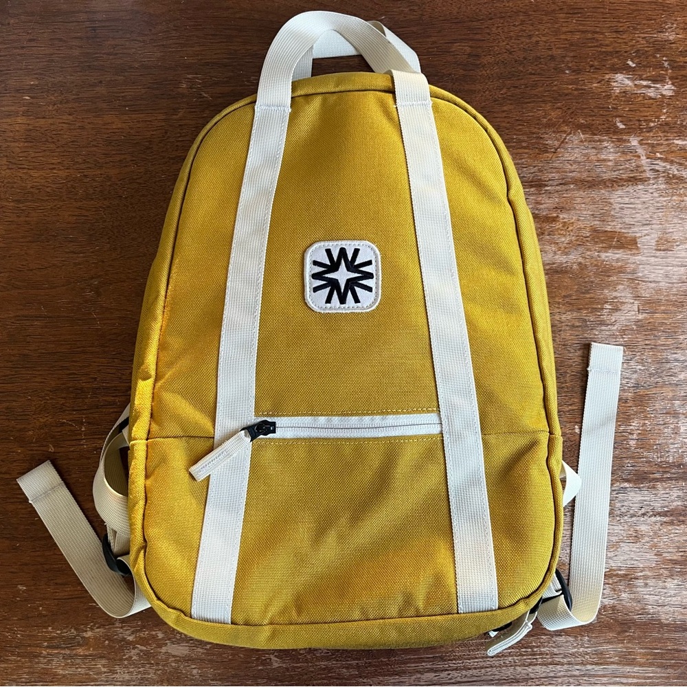Walker Family Goods Arrow Pack Yellow Backpack
